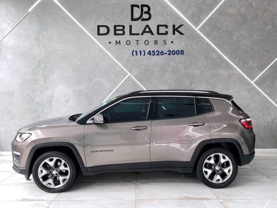 JEEP COMPASS 2.0 16V FLEX LIMITED AUTOMÁTICO JEEP COMPASS 2.0 16V FLEX LIMITED AUTOMÁTICO